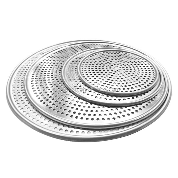 13 inch aluminum alloy pizza pan bandejas para piizza redonda de delikli pizza tepsisi oven aluminum pizza pan