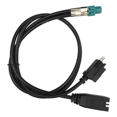 Conector do código do conjunto de cabo 4Pin de LVDS MINI B HSD Z a Pin 5 de USB 2,0