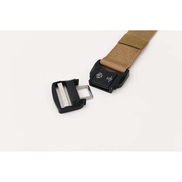EDC Polyester Quick Release 0.3kg Outdoor Tactical Gear Belt With Magnetic Zinc Alloy Buckle
