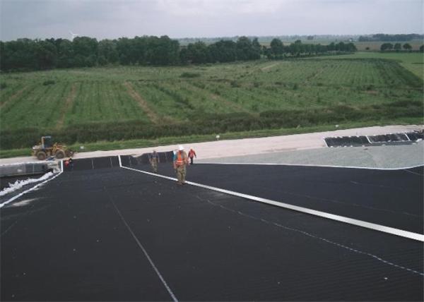 Smooth Surface Hdpe Liner Thickness 0.2mm - 3.0mm Length 50m-200m Black