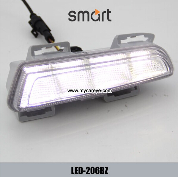 Smart fortwo daylight DRL LED Daytime Running front driving Lights kit