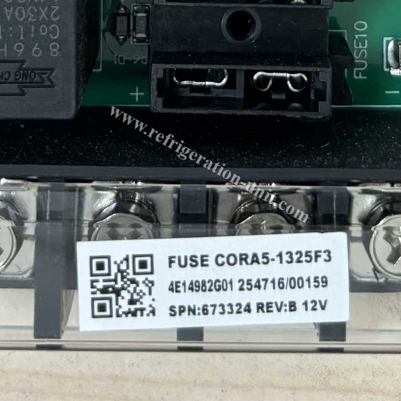 673324 THERMO KING RELAY AND FUSE PCB ASSY 12VDC RV680II / RV780II / SV600Li/T-880E 4E14982G01