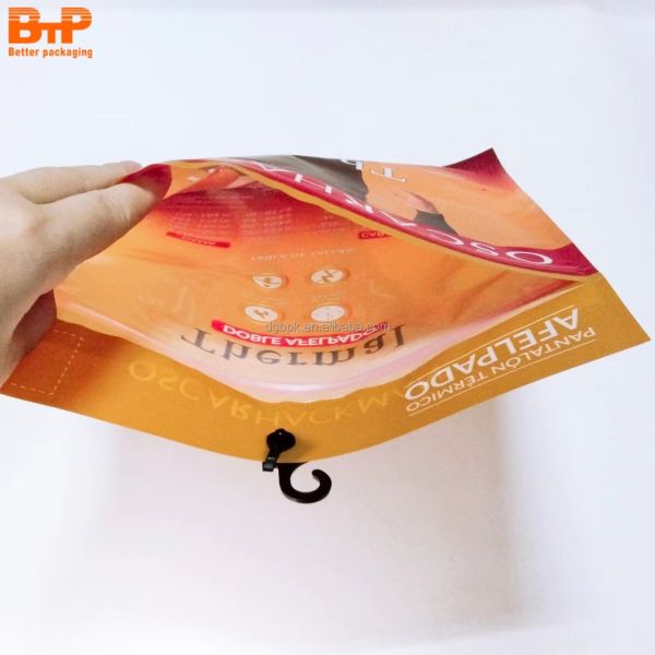 Customized Packaging Bags for Garments Resealable Clothing Zipper Plastic Aseptic Bag Clear Bag With Customized Design