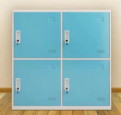 Customized RAL Steel Storage Locker School Students Metal 4 Doors