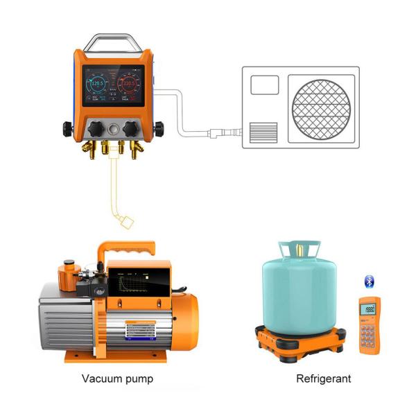 SVP-12 Refrigeration Spare Parts HVAC 1HP Vacuum Pump 12 CFM 2 Stage