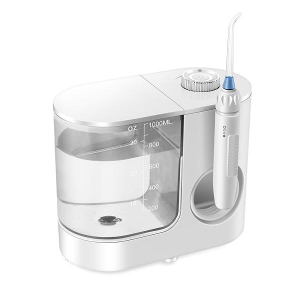 Electric Teeth Cleaning Water Flosser With UV Sterilizer 30-150PSI 1000ml