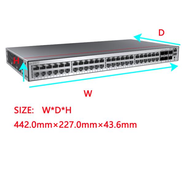 Full-Duplex Half-Duplex 48 Port Gigabit Switch S5735-L48T4XE-A-V2 with 4*10GSFP Ports