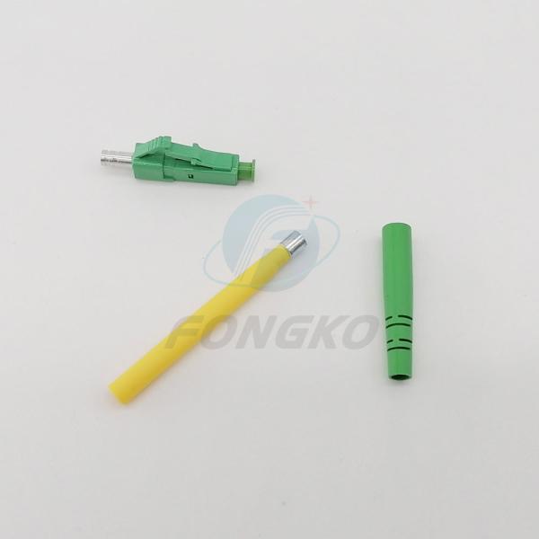 en existencia conector de la fibra óptica del simplex 2.0m m del solo modo de las piezas del conector óptico de la fibra de Lc/APC