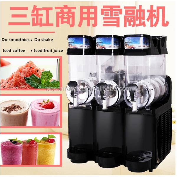 Food Beverage Multifunctional Slush Machine with Low Investment and Super Performance
