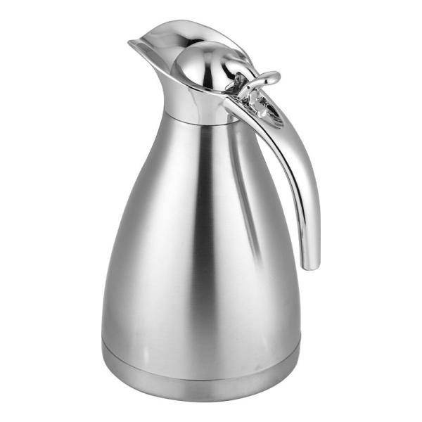 2Liter Hotel Water Kettle 1.5L 304SS Thermos Kettle Flask Silver
