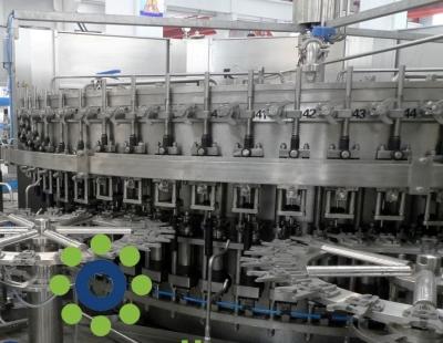Monobloco de refrigerantes PET de refrigerante ou garrafa de vidro de 15KW enxaguar a máquina de aplicação de tampas de enchimento