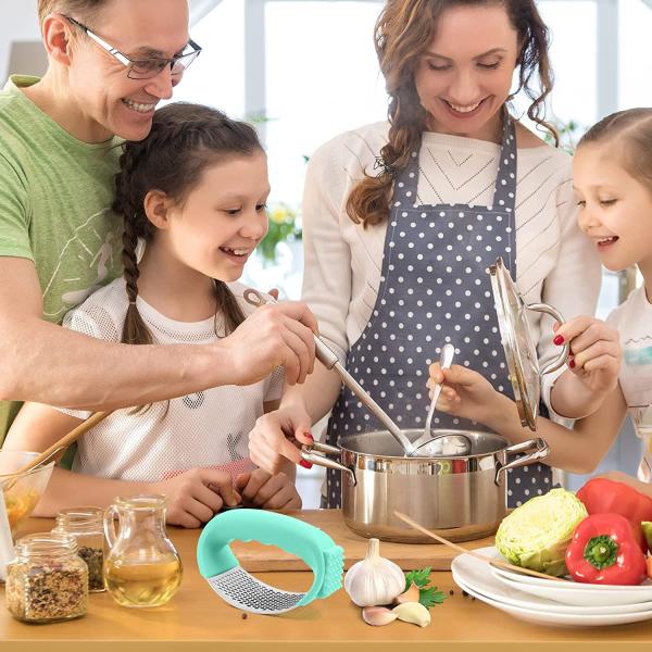 Free Samples Stainless Steel Garlic Mincer Grinder for Sustainable Kitchen Accessories
