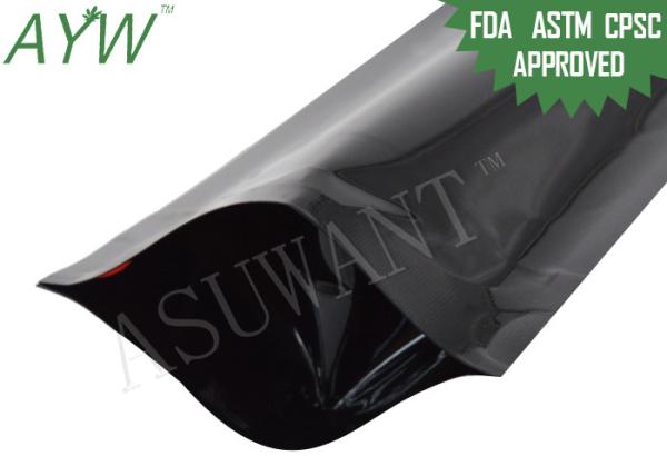 Stand Up Medical Weed k Bags 2.5 * 9 Clear Window For Packing Dried Seeds