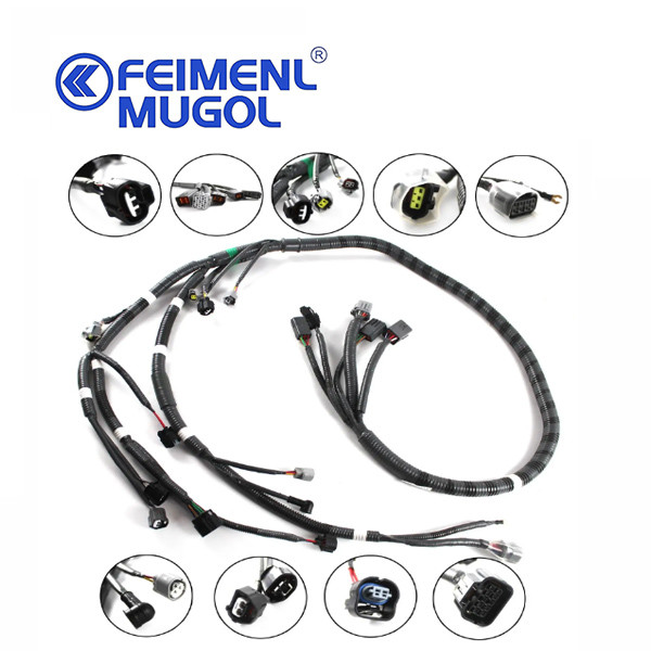 8-97362843-7 8973628435 4HK1 Isuzu Моторная проводка кабеля 8-97362843-7 8973628437