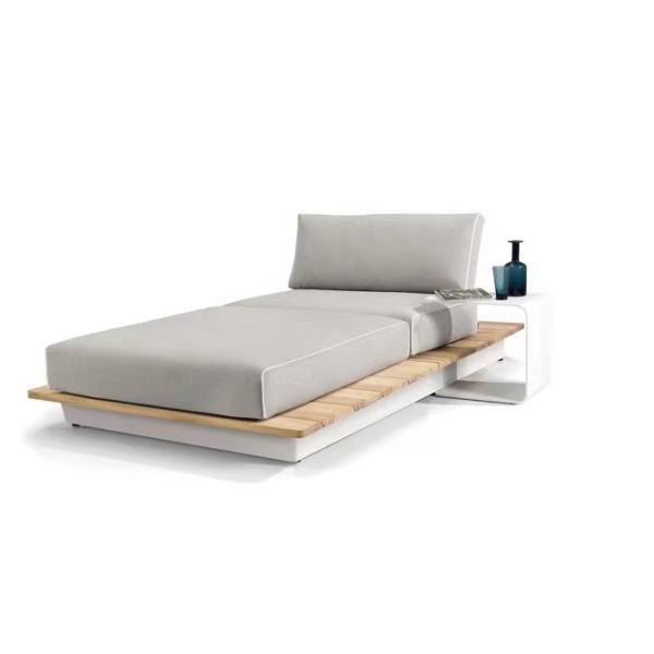 Outdoor Pool Sofa Bed Lounge Chairs Sofa Tanning Ledge Cushions Chaise