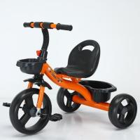 Mecânica dirigida crianças triciclo bicicleta 3 cor