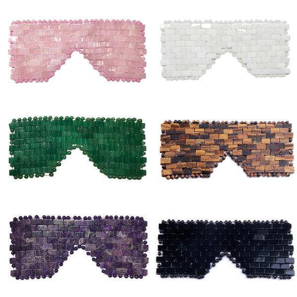 Crystal Jade Rose Quartz Eye Care Sleep Eye Mask For Face Improve Your Overall Well-being