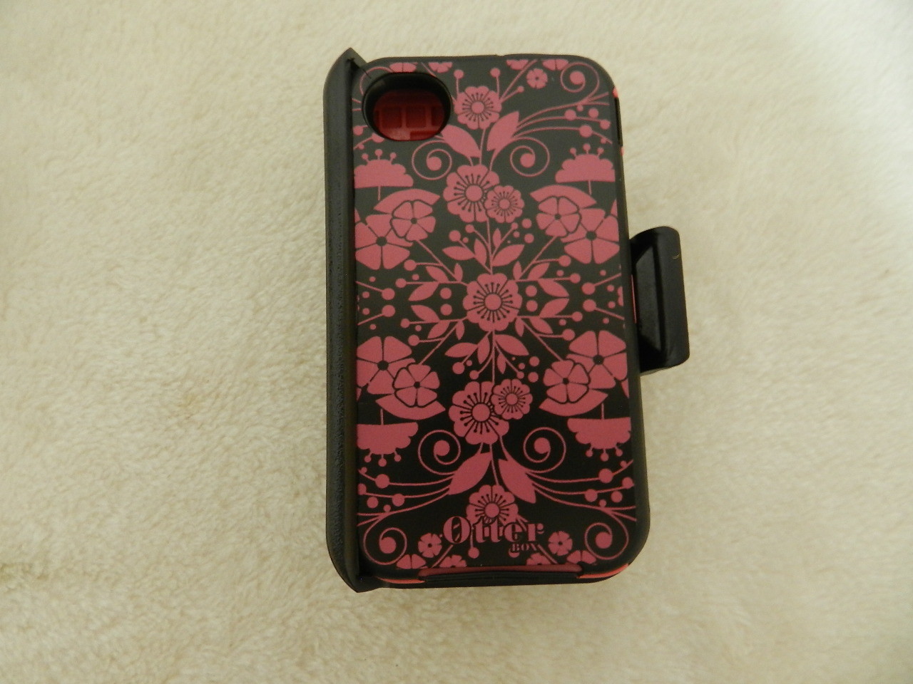 TPE / PC Ottered Defender Outer Box Phone Cases For Iphone4 / 4S