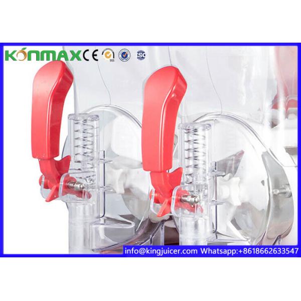 Professional Commercial 3 Flavor Frozen Slush Machine 220v 360 Degree Wrap Around CE