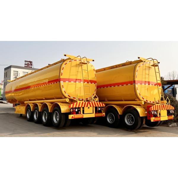 TITAN 50,000 Liters Fuel Tank 4 Compartments with Cheap Price Oil Tanker Semi Trailer for Sale