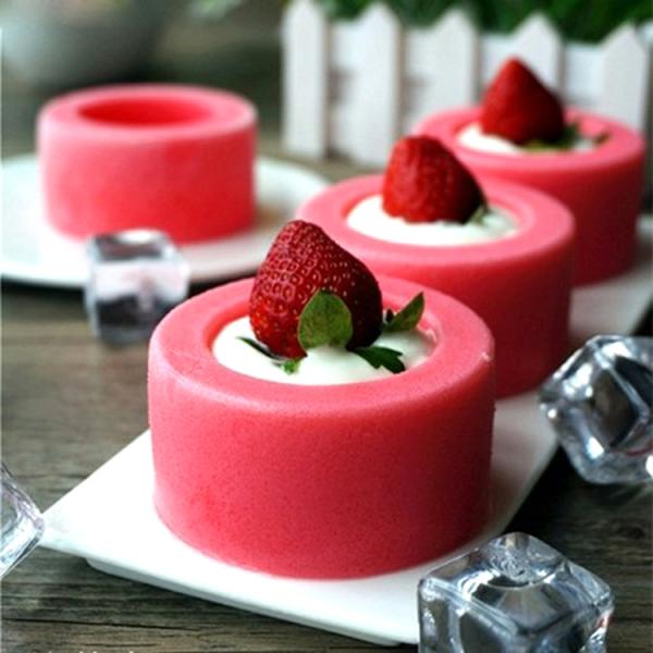 Подгонянные полостей прессформы торта силикона Handmade 6 миражируют форму для выпечки