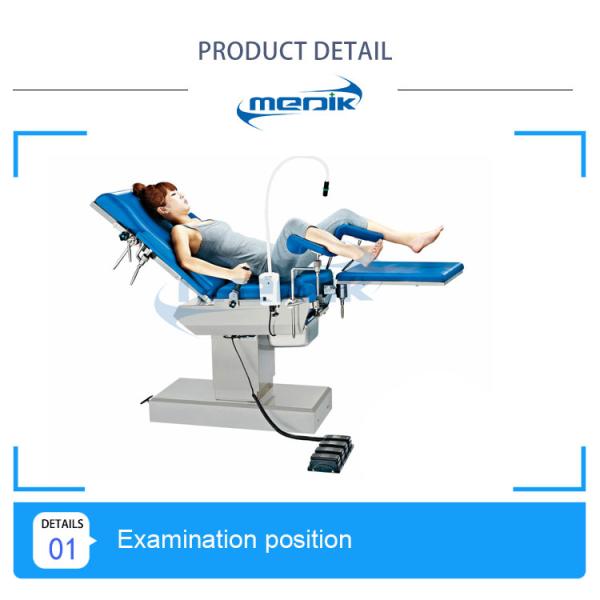 Электрический гинекологический акушерский стул Гынекологы кровати с педальным контроллером