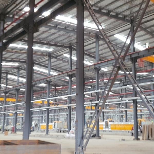 Heavy Duty Steel Structure Warehouse for Cement Plant Storage