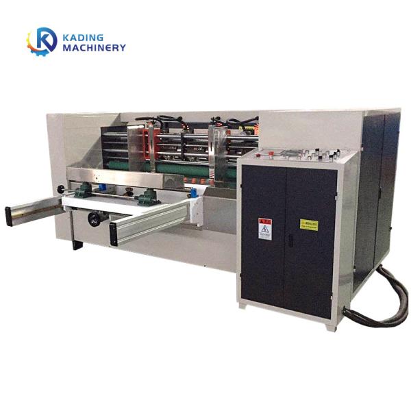 Semi Automatic Corrugated Slitter Machine With 8 Shafts For Slitting Corrugated Cardboard