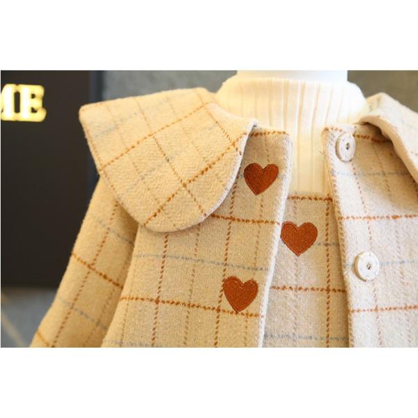 Юбка и куртка шотландки малыша одежды детей зимы 110CM 43IN соответствуя