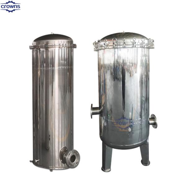 Aço inoxidável Ss Multi Bag Cartucho Lenticular Magnético Gas Steam Beer Ss316 Duplex Vessel Tri Clamp Filtro Sanitário