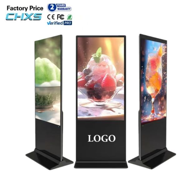 CH Floor Stand Kiosk Digital Signage Advertising Screen Display Android Touch Screen Advertising Player Display Racks