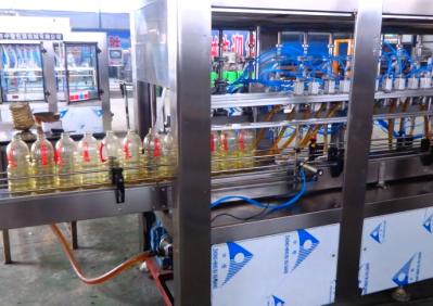 ZLDG Cooking Automatic Oil Filling Machine 380V PLC Touch Screen