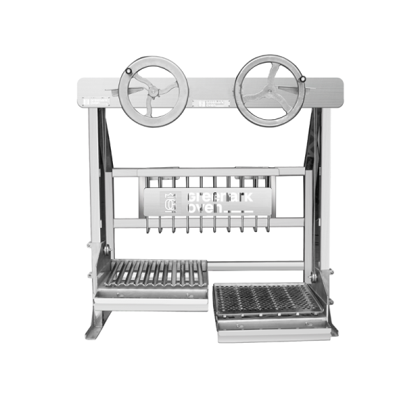 Commercial Charcoal Grill Spanish Iron BBQ Grill with 304 Stainless Steel Multifunctional Design and 300-600°C Cooking Temperature