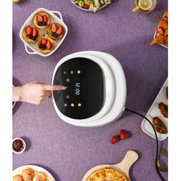 6L 3L Touch Screen Double Air Fryer Electric Deep Fryer Oven Smart Rack Without Oil Air Fryer Plastic