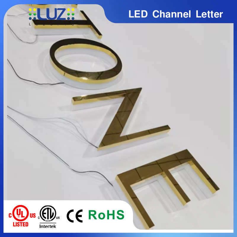 Solid Acrylic Crystal Base Heavy Texture Back Lit Diffused Channel Letter For High End Jewelry Boutique