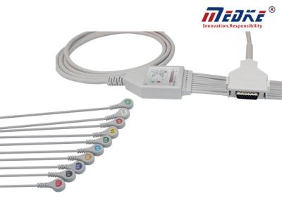 Fukuda Denshi fixou o cabo da máquina do ECG da pressão 15Pin FX101 AHA