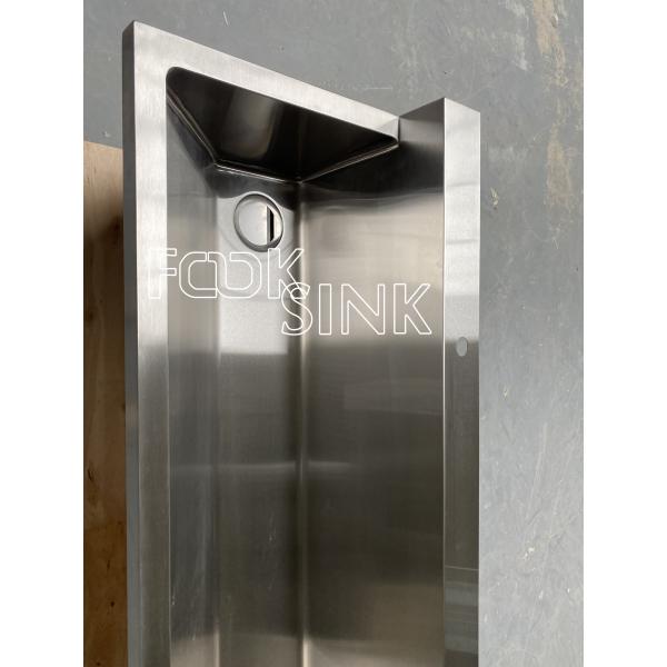 Fabrica de acero inoxidable Cuidado de la salud fregadero fregadero para uso hospitalario y médico Clínica quirúrgica