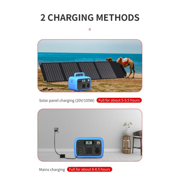 Portable outdoor power supply 300W AC output power 300Wh capacity outdoor camping stall energy storage power supply