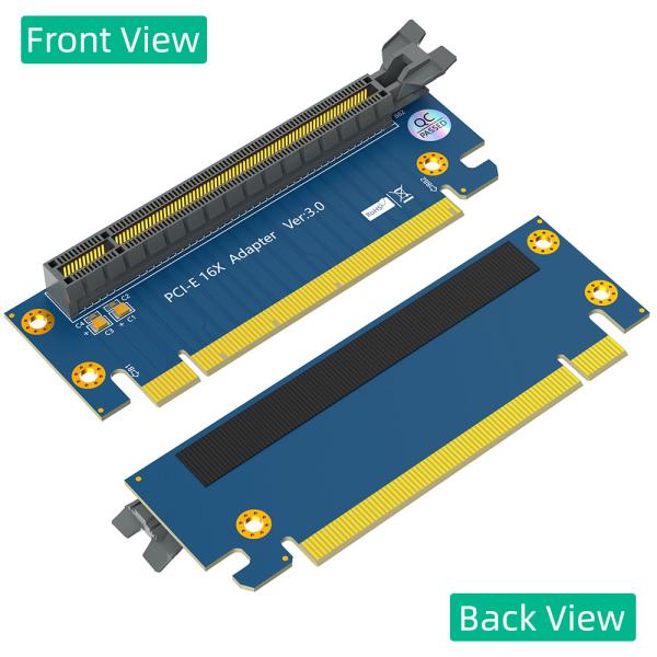 PCI-Express 3.0 16x Riser Card, PCI Express 3.0 16X 90 Degree High Speed Riser Card Для сервера 2U PCI-E16X к PCI-E16X