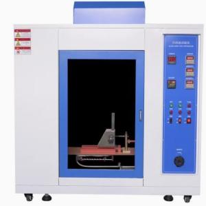 Keystroke Rubber Test Chamber Glow Wire Combusting Vertical Flammability Tester