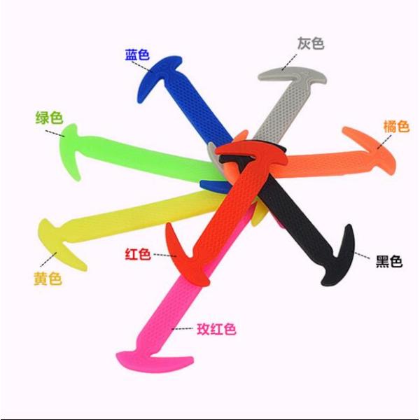 DIY Men Women Silicone Rubber Shoelace With Elastic For Running Shoes, Crazy Selling In Korea Market