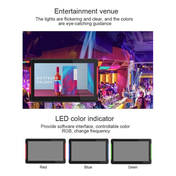 10 Inch Wall Mounted LCD Touch Screen Time Attendance Machine