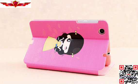 New 100% Qualify Perfect Fit Cartoon Ultra Thin PU Leather Cover Case For Lenovo S5000