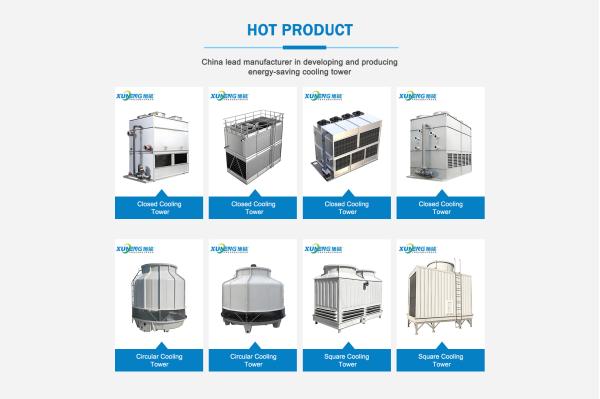 10 Ton Counter-flow Closed Cooling Tower for Industrial Fluids High Precision Cooling Water Cooler Tower