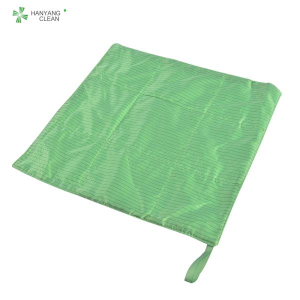 Cor azul da anti limpeza estática do ESD com o Microfiber para a classe 1000 ou sala de limpeza mais alta