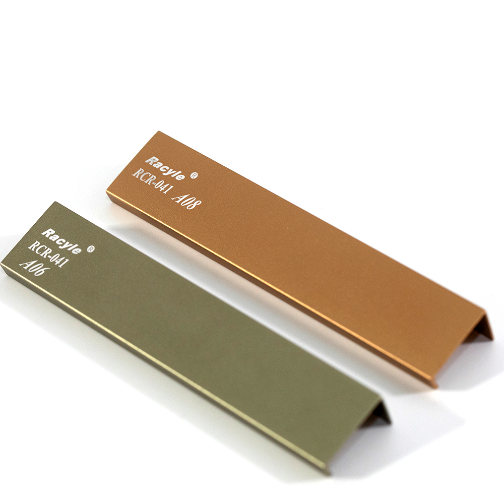 Customized Aluminum Edge Handle Furniture Hardware Kitchen Cabinet Door Handles