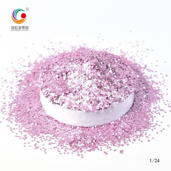 Bulk Holographic Fine Aluminum Glitter Powder Matte Pastel Colors OEM