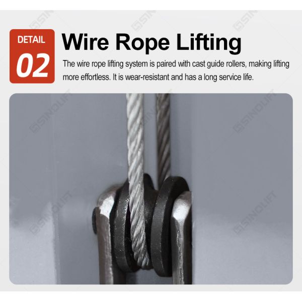 SINOLIFT DEP90 Lightweight Hand Winch Stacker