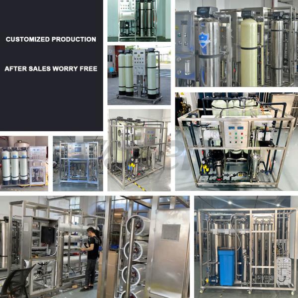 Système de traitement de l'eau par osmose inverse (RO) commercial 2500L/H avec certification CE