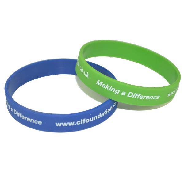 Sports Custom Made Eco Friendly Printed Silicone Wristbands Promotional